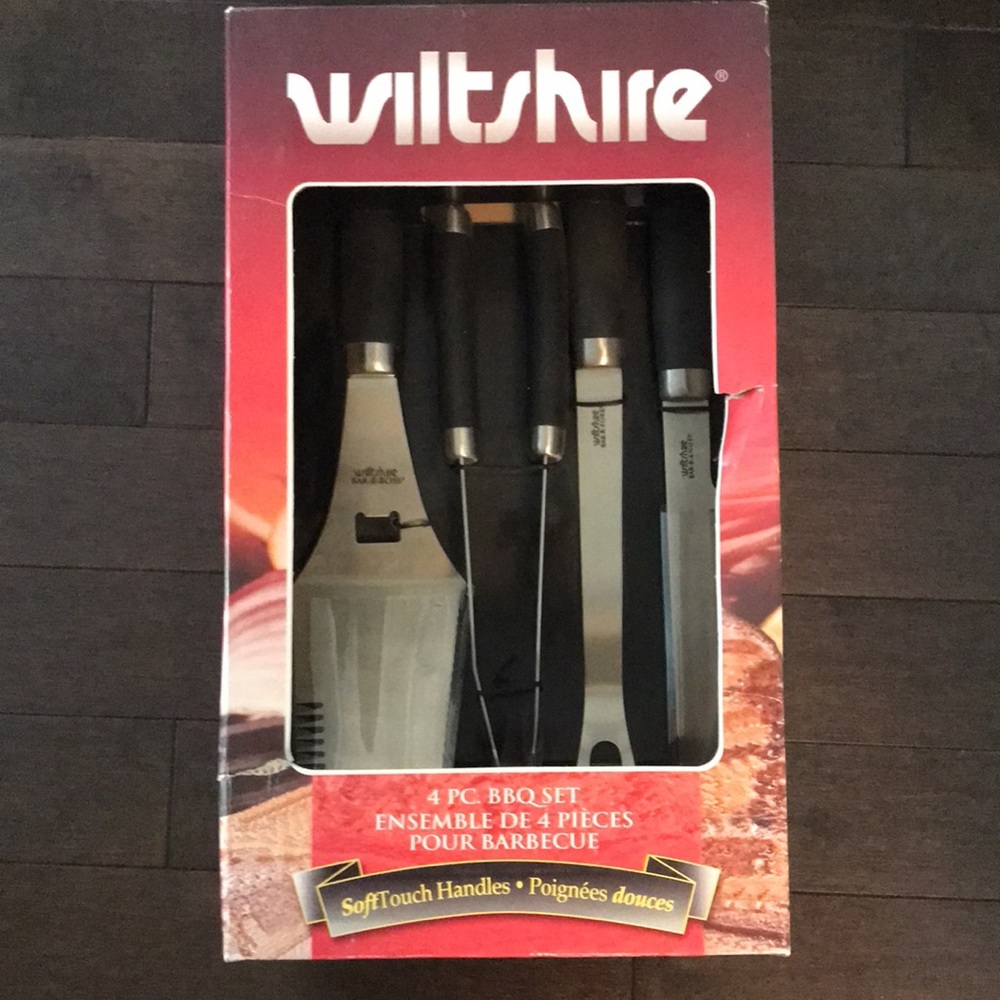 New Wiltshire 4 PC. BBQ Set